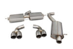 Scorpion resonated cat-back exhaust system for AUDI TT MK2 / AUDI TT S MK2